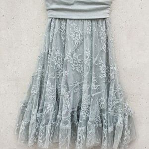 NWT Joyfolie Eleanor Maxi Lace Skirt